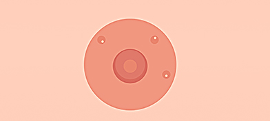 A nipple with montgomery glands.