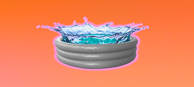 A-mini-pool-with-water-splashing-out