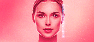 An AI program generates a celebrity head over the body of a woman.