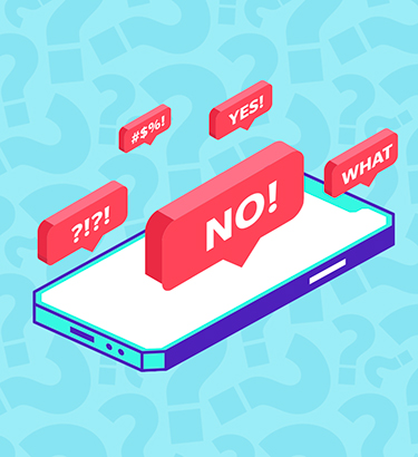 Cellphone-with-chat-bubbles-with-misinformation