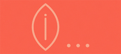 An oval with pointed ends forms the shape of a vulva, followed by an elipses.